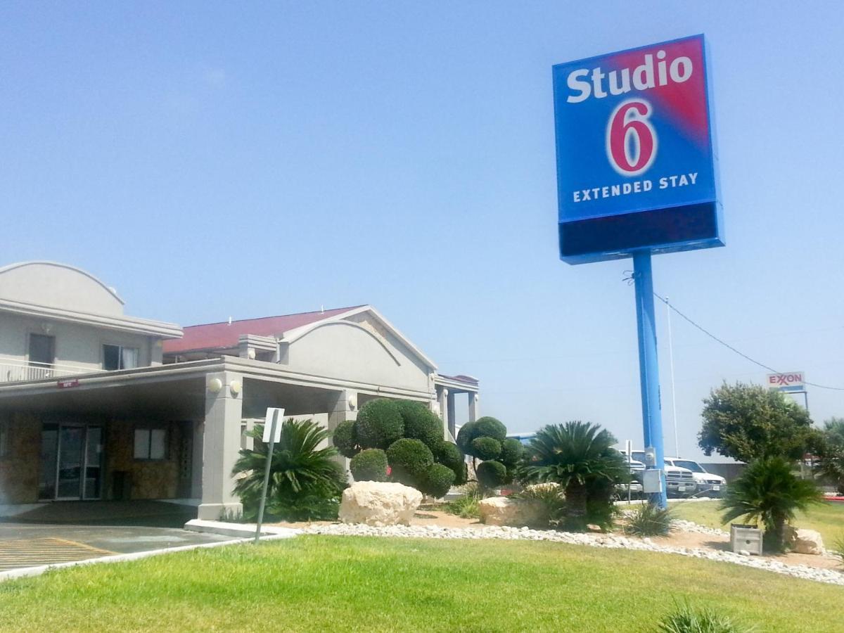 Studio 6-Del Rio, Tx Hotell Exteriör bild